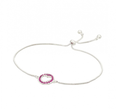 Deidentified Winifred Wish Bracelet - Heart RRP £10.99 CLEARANCE XL £5.99
